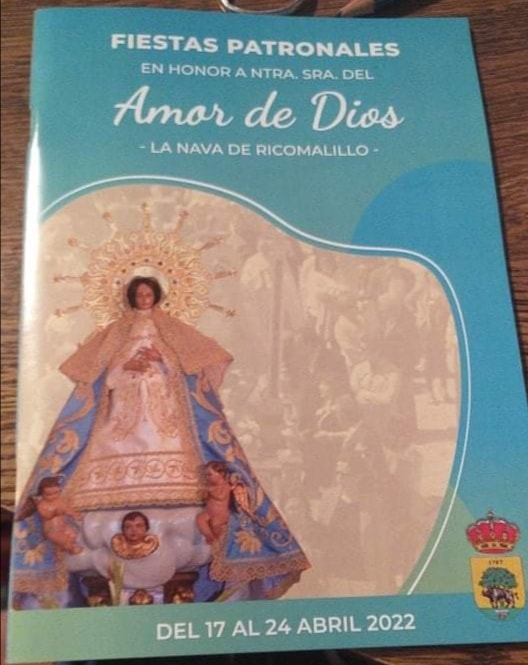 Fiestas patronales en honor a la Virgen del Amor de Dios 2022 La Nava de Ricomalillo